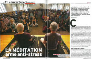 Le Vif Express - Meditation arme anti stress